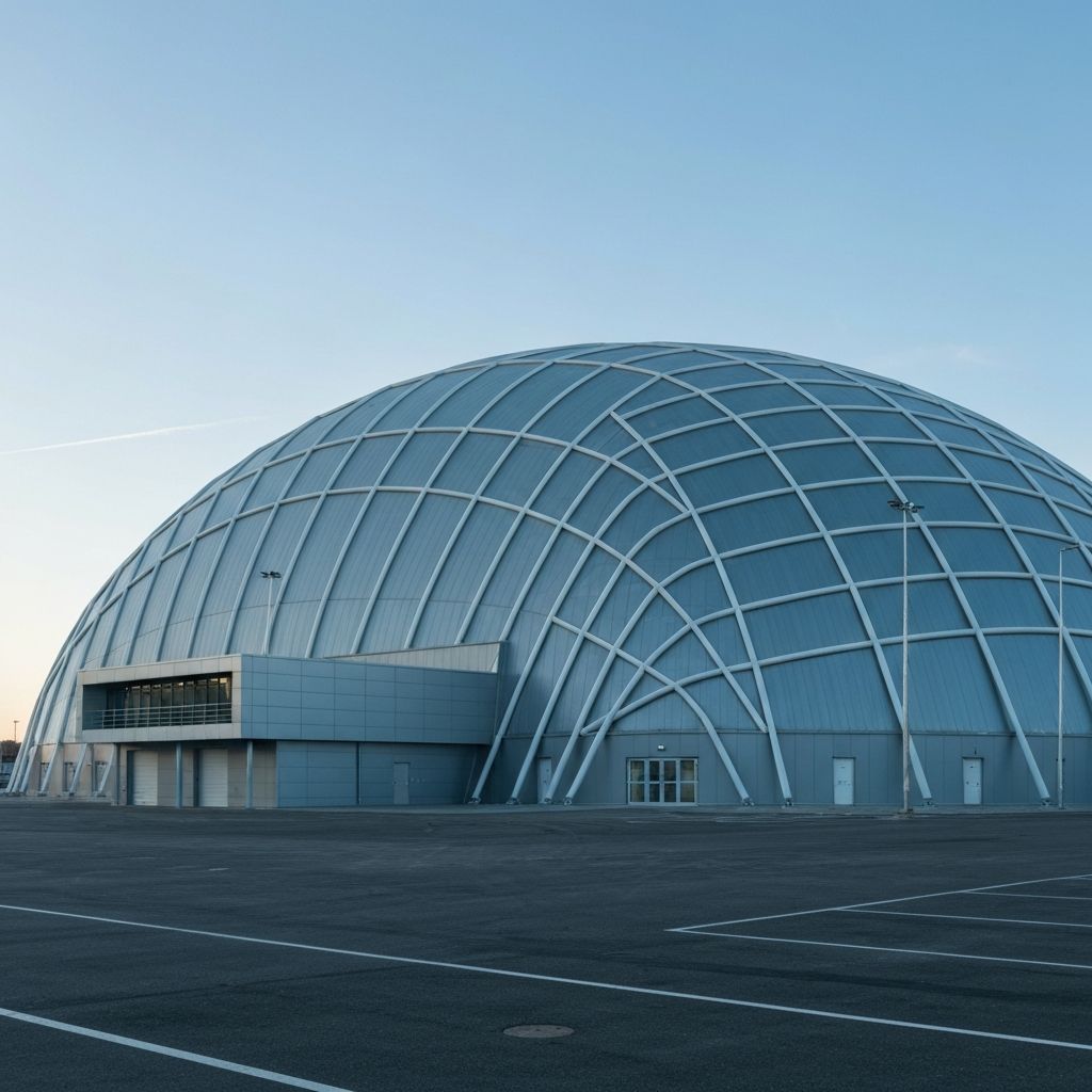 AeroBuild air dome and fabric structure showcase